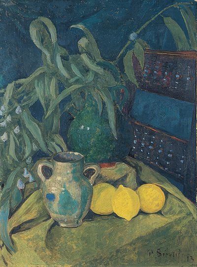 Synchronia na zielono. 1913 autorstwa Paul Sérusier
