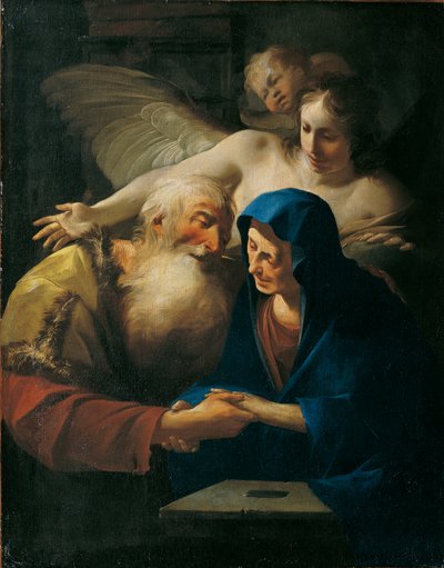Joachim i Anna autorstwa Paul Troger