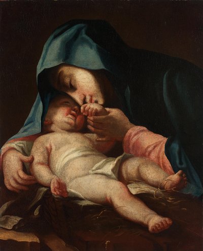 Maryja z dzieckiem autorstwa Paul Troger