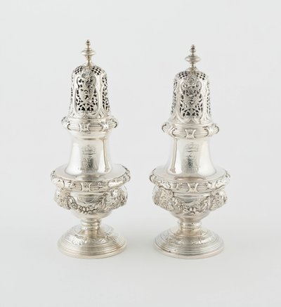 Para kółek, Londyn, 173243. autorstwa Paul de Lamerie