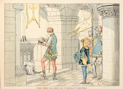 Ilustracja zaczerpnięta z książki Theodore Cahu „Joan d