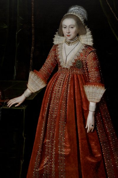 Królowa Elżbieta Czeska „Królowa Zimy” (1596-1662) autorstwa Paul van Somer