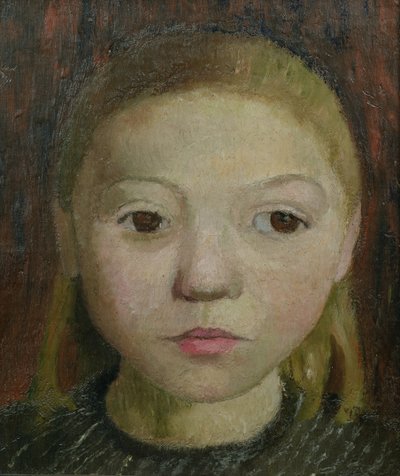 Głowa dziewczyny autorstwa Paula Modersohn Becker