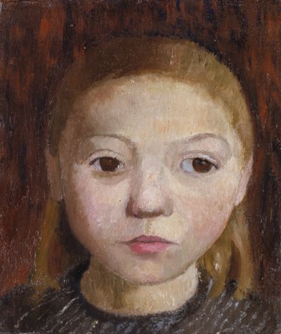 Głowa dziewczyny autorstwa Paula Modersohn Becker
