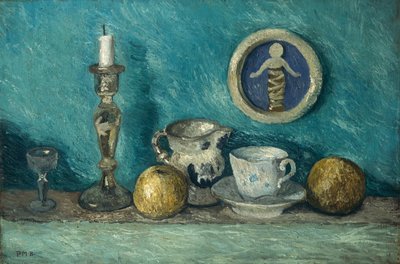 Martwa natura z della Robbia Putto, c. 1905. autorstwa Paula Modersohn Becker
