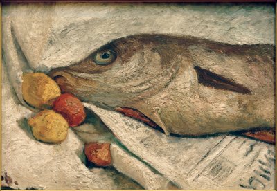 Martwa natura z plamiakiem autorstwa Paula Modersohn Becker