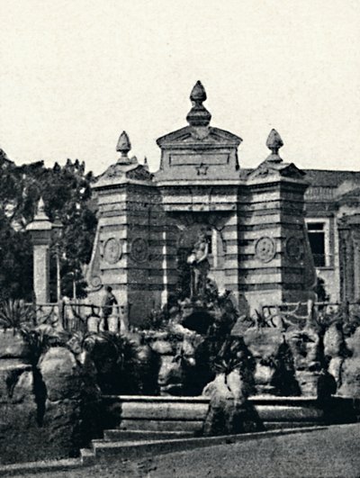 Fontanna w Ogrodzie Pałacowym, 1895 autorstwa Paulo Kowalsky