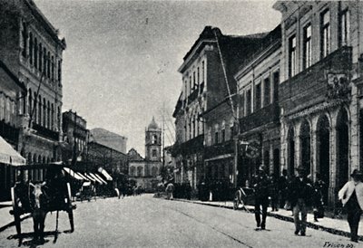 Ulica 15 Listopada, 1895 r. autorstwa Paulo Kowalsky