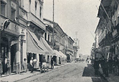 Rua Direita, 1895 autorstwa Paulo Kowalsky
