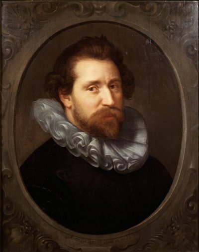 Portret Abrahama Bloemaerta 1566-1651, 1609 autorstwa Paulus Moreelse