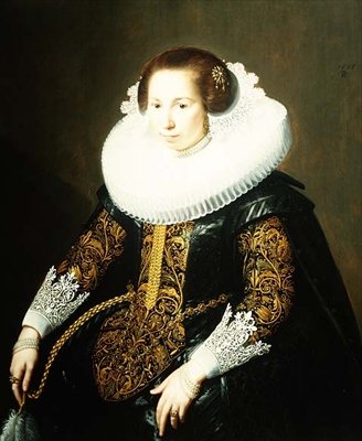 Portret Cathariny van Voorst (1595-1650) autorstwa Paulus Moreelse