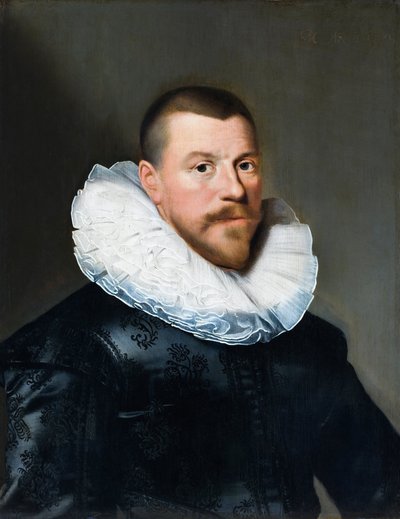 Portret mężczyzny w średnim wieku autorstwa Paulus Moreelse