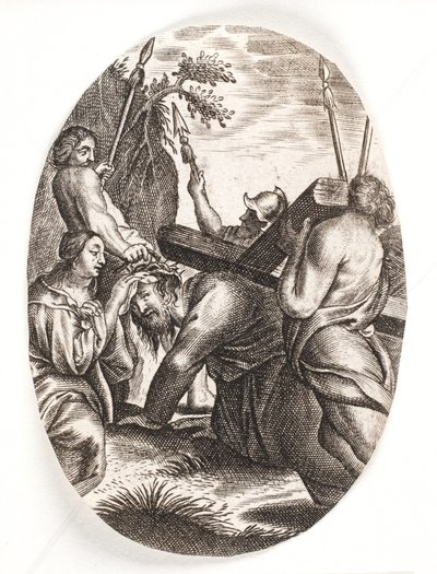 Chrystus niosący krzyż autorstwa Paulus Pontius