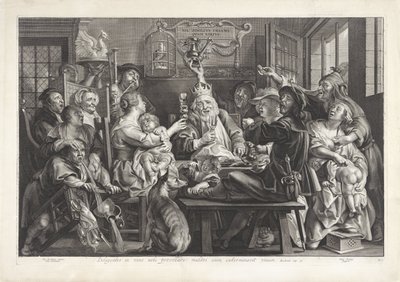 Napoje Króla (Objawienie Pańskie) autorstwa Paulus Pontius
