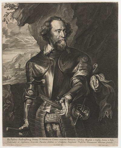 Portret Henryka, hrabiego van den Berghe autorstwa Paulus Pontius