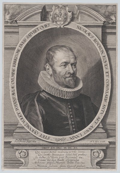 Portret Mikołaja Rockoxa, 1639., 1639. autorstwa Paulus Pontius