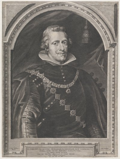 Portret Filipa IV, 1630., 1630. autorstwa Paulus Pontius