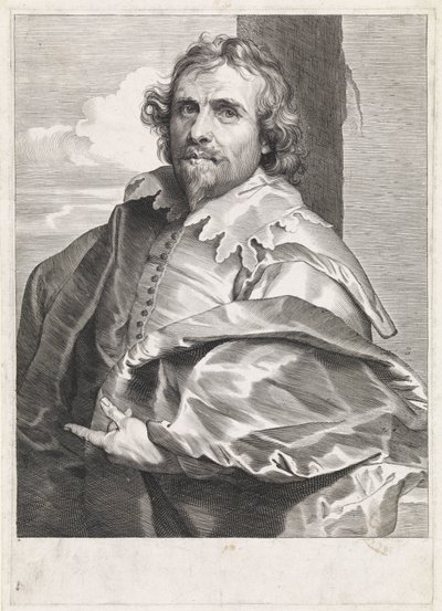 Portret malarza Daniëla Mijtensa (I) autorstwa Paulus Pontius