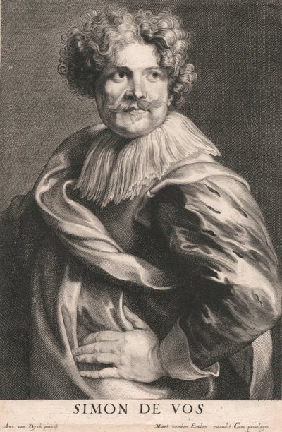 Szymon de Vos autorstwa Paulus Pontius