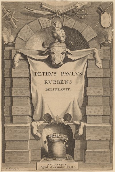 Strona tytułowa autorstwa Paulus Pontius after Sir Peter Paul Rubens