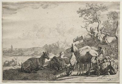 Pasterz, 1644. autorstwa Paulus Potter