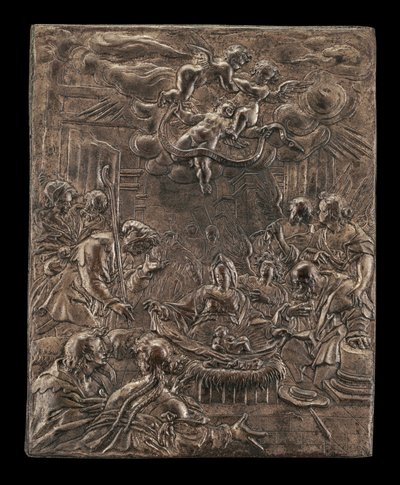 Adoracja pasterzy, ok. godz. 15901600. autorstwa Paulus van Vianen