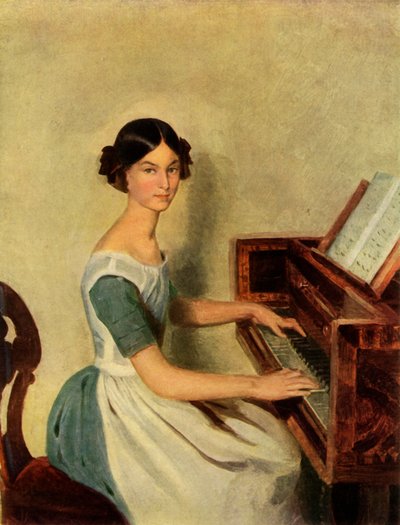 Portret Nadieżdy Pietrownej Żdanowiczowej, 1849, 1965. autorstwa Pavel Andreevich Fedotov