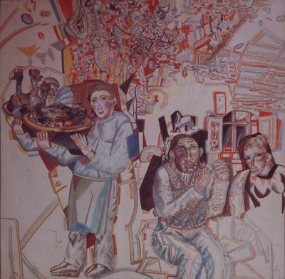 Restauracja autorstwa Pavel Nikolayevich Filonov