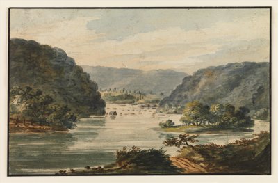 Widok na Potomac w Harpers Ferry autorstwa Pavel Petrovich Svinin
