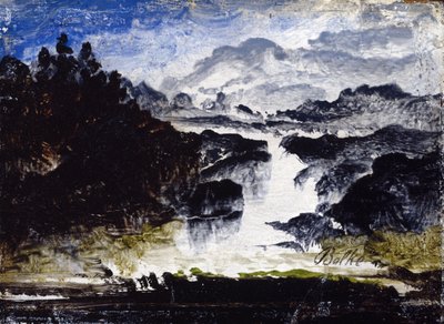 Wodospad autorstwa Peder Balke