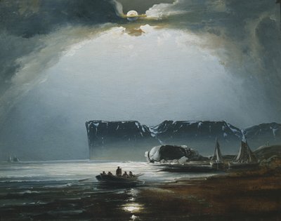 Przylądek Północny (olej na płótnie) autorstwa Peder Balke