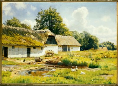 Letni dzień na farmie autorstwa Peder Monsted