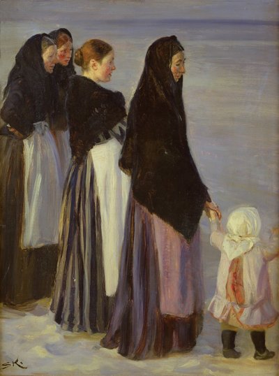 Nieznany obraz autorstwa Peder Severin Krøyer