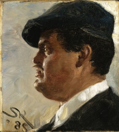 Carl Locher autorstwa Peder Severin Krøyer