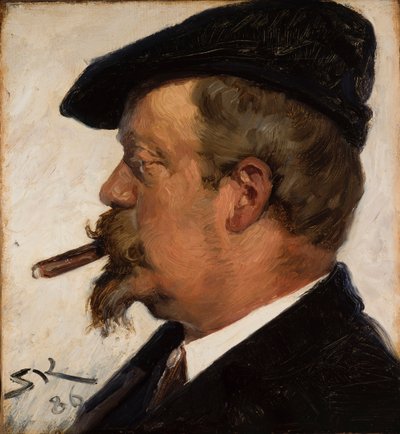 Portret Vilhelma Rosenstanda autorstwa Peder Severin Krøyer