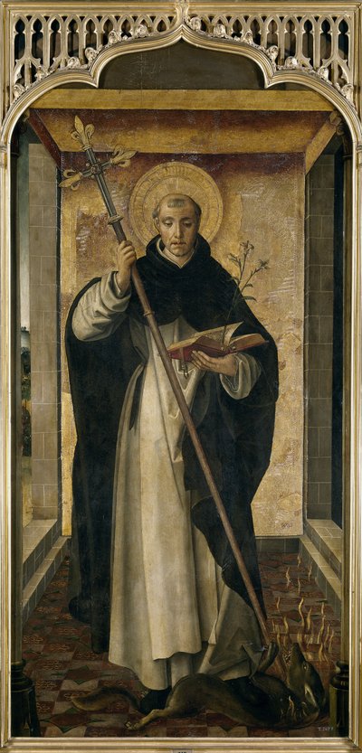 Św. Dominik, 1493-1499 autorstwa Pedro Berruguete