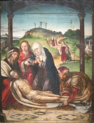 Lament nad martwym Chrystusem autorstwa Pedro Berruguete