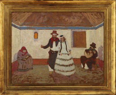 Taniec na ranczo autorstwa Pedro Figari