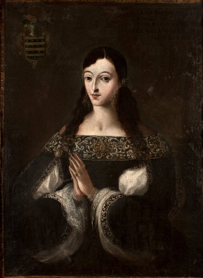 Portret żony kapitana Barriosa autorstwa Pedro Ruíz Gonzalez