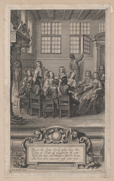 Rodzina Williama Cavendisha, markiza Newcastle-upon-Tyne, 1656., 1656. autorstwa Peeter Clouwet