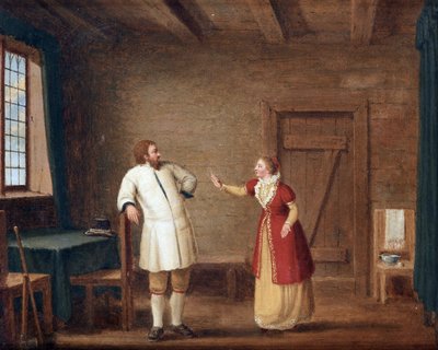 Le roi Gustave I Vasa (1496-1560) a Ornas - Król Gustaw Waza w Ornaes par Hillestroem, Pehr (1732-1816). Olej na płótnie, format : 42x52, , Kolekcja prywatna autorstwa Pehr Hilleström