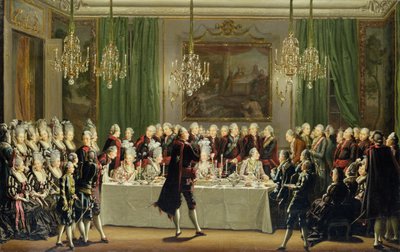 Pałac Sztokholmski, Sylwester 1779 autorstwa Pehr Hilleström