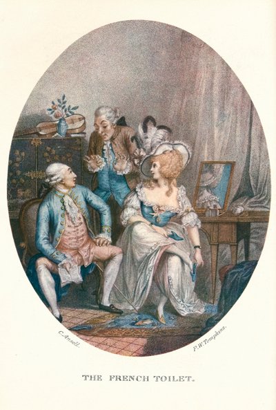 Francuska toaleta, 1906 autorstwa Peltro William Tomkins