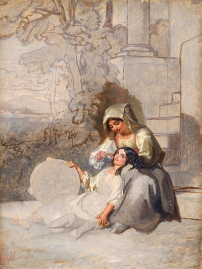 „Włoscy chłopi”, 1820-1885 autorstwa Penry Williams