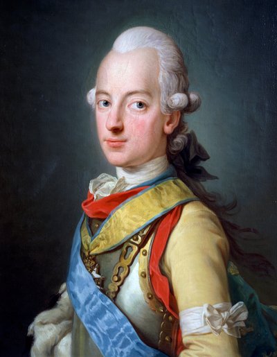 Portret Karola XIII Szwecji (Sztokholm autorstwa Per Krafft