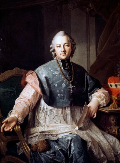 Portrait of Ignacy Krasicki (Dubiecko autorstwa Per Krafft