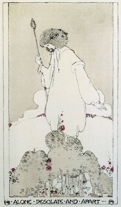Ilustracja do wiersza Adonais, Elegia na śmierć Johna Keatsa autorstwa Percy Bysshe Shelley