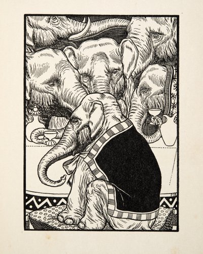 Komedia czworonogów z Stu anegdot zwierząt, wyd. 1924 autorstwa Percy J. Billingshurst