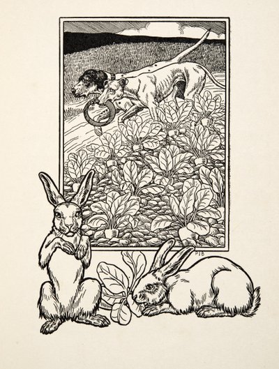 Chytra para, z książki Sto anegdot o zwierzętach, wyd. 1924 autorstwa Percy J. Billingshurst