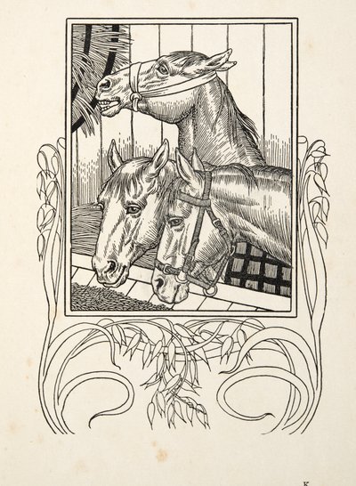 Asystujący w podeszłym wieku, ze Sto anegdot zwierząt, wyd. 1924 autorstwa Percy J. Billingshurst
